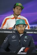 Formula one - Chinese Grand Prix 2014 - Thursday