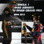 Formula one - AbuDhabi Grand Prix 2012 - Sunday