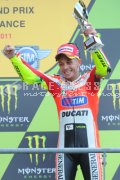 Valentino Rossi fahrt auf Platz drei in Le Mans - MotoGP - Rd04- France Grand Prix 2011
