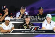 Formula one - Indian Grand Prix 2012 - Thursday